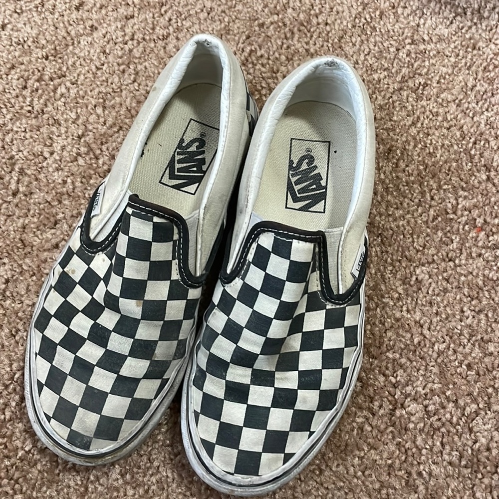 Checkered vans